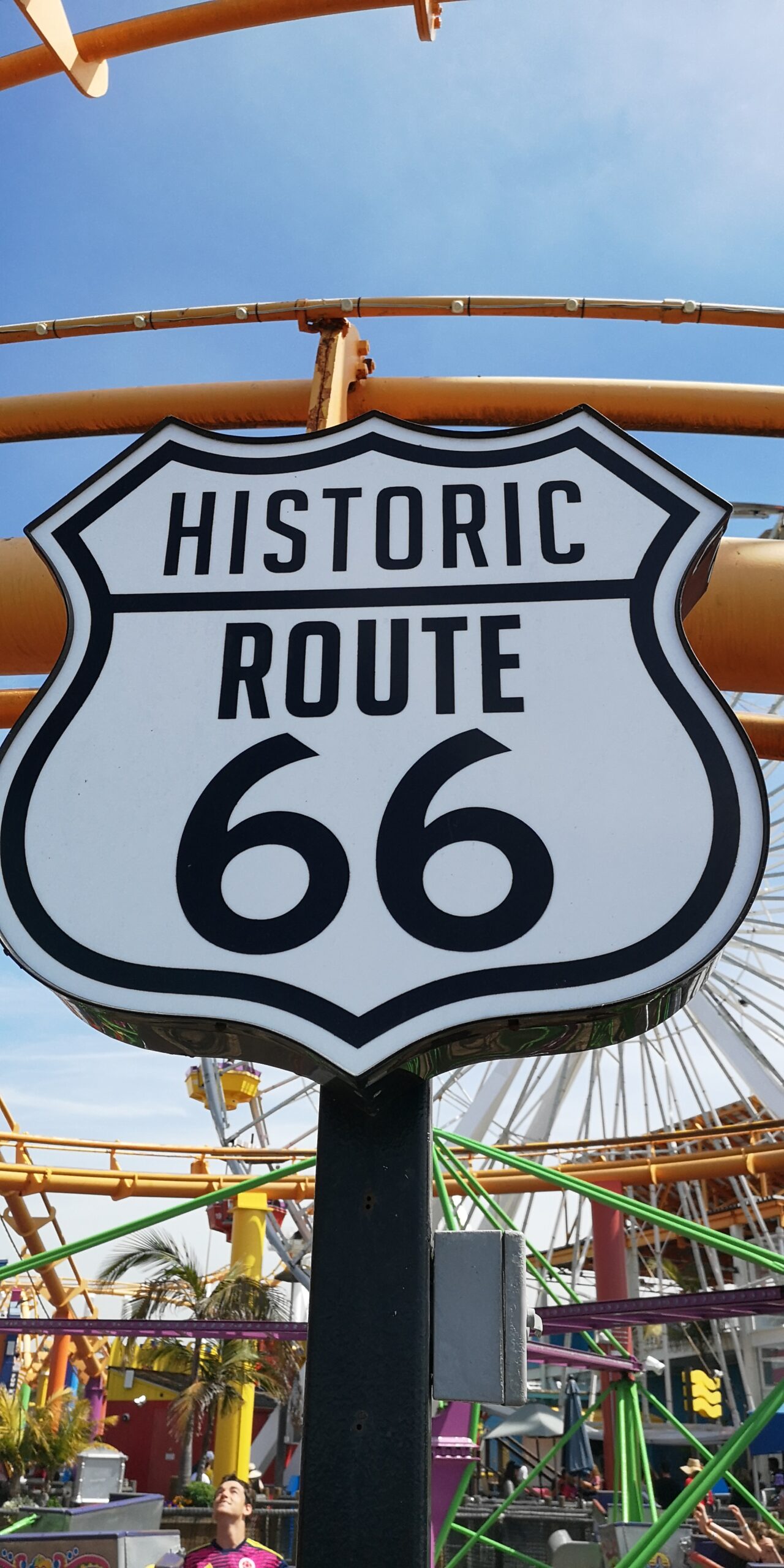 cof Santa Monica Route 66 USA